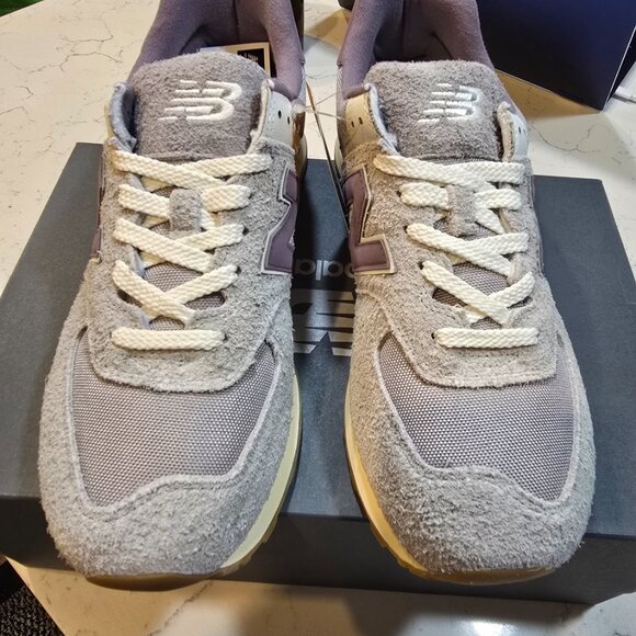 New Balance YGD Rain Grey 574 Mens Size 10 CORDURA NEW Scarpe Sneakers UOMO - Picture 4 of 15